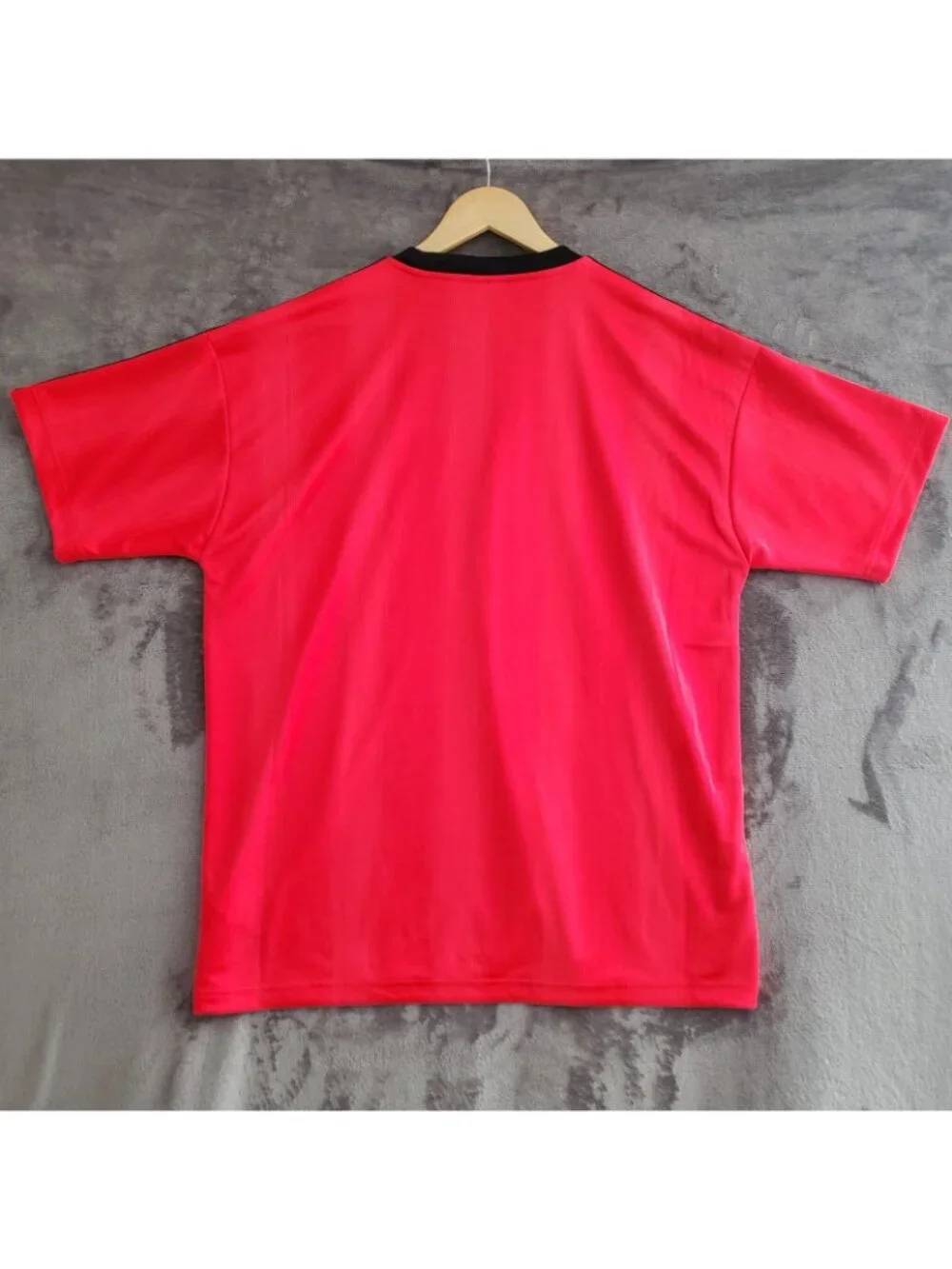 Adidas Originals Adicolor Jacquard Jersey Lucid Red Black Mens Size Large JW5881